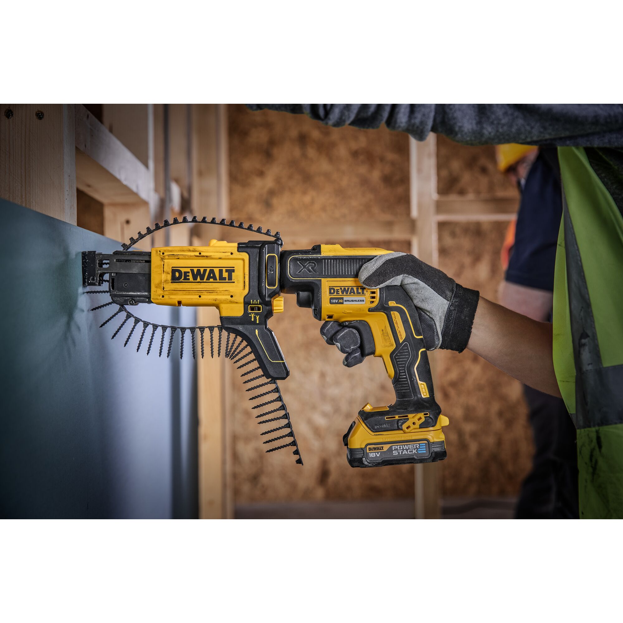 Dewalt bezuhlíkový sadrokartonářský šroubovák DCF620 E1K