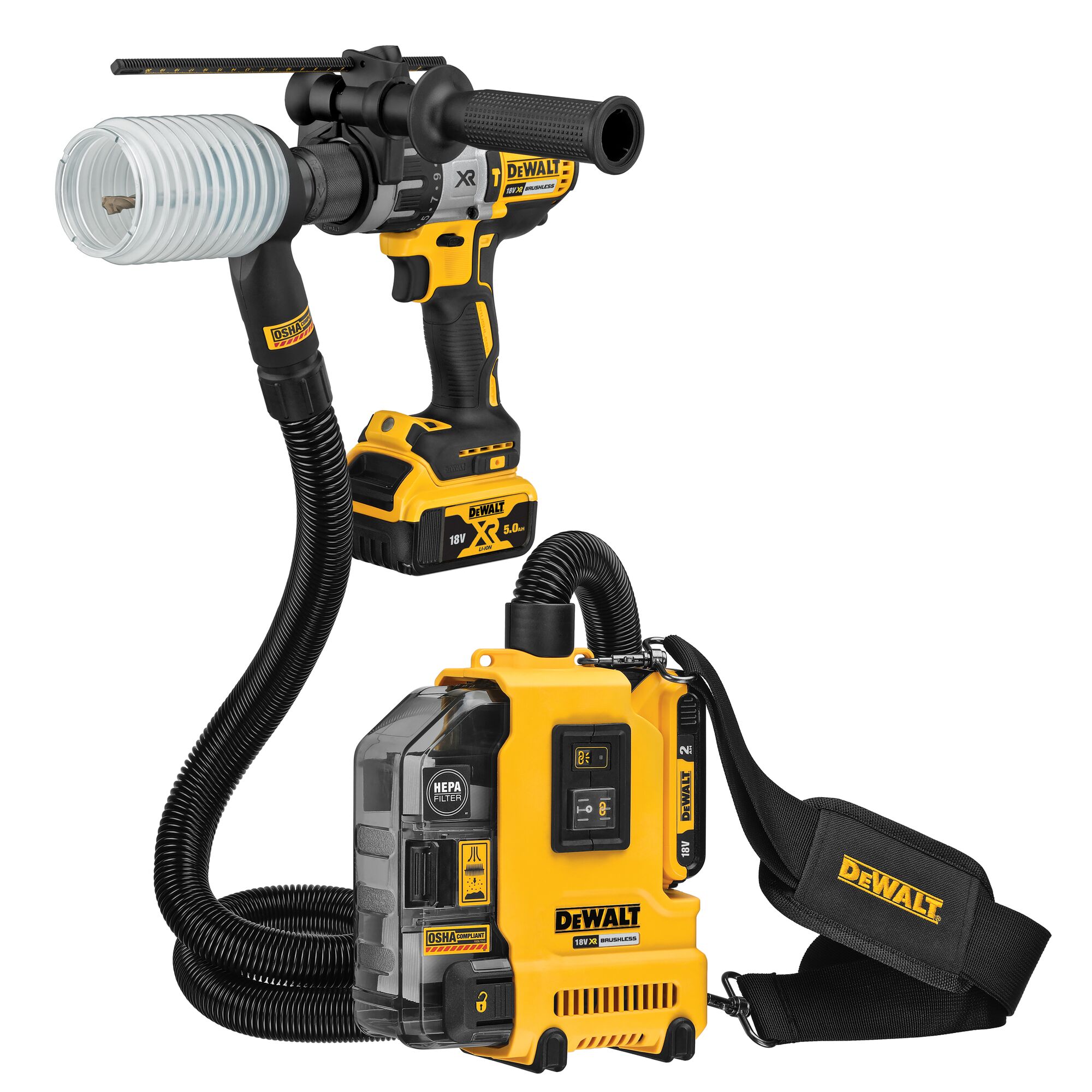 DeWALT aku odsávač prachu 18V DWH161N