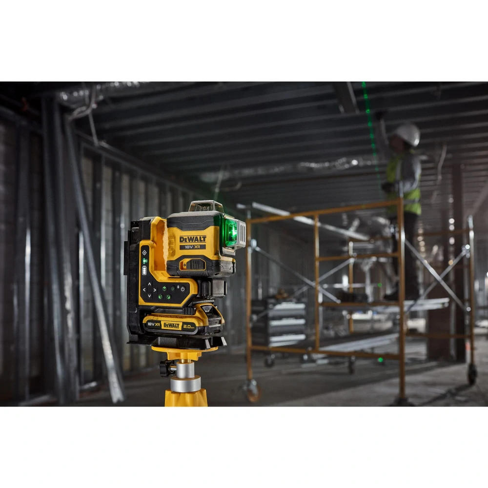 Laserový kříž se zeleným paprskem a dálkovým ovladačem DCLE34035 D1