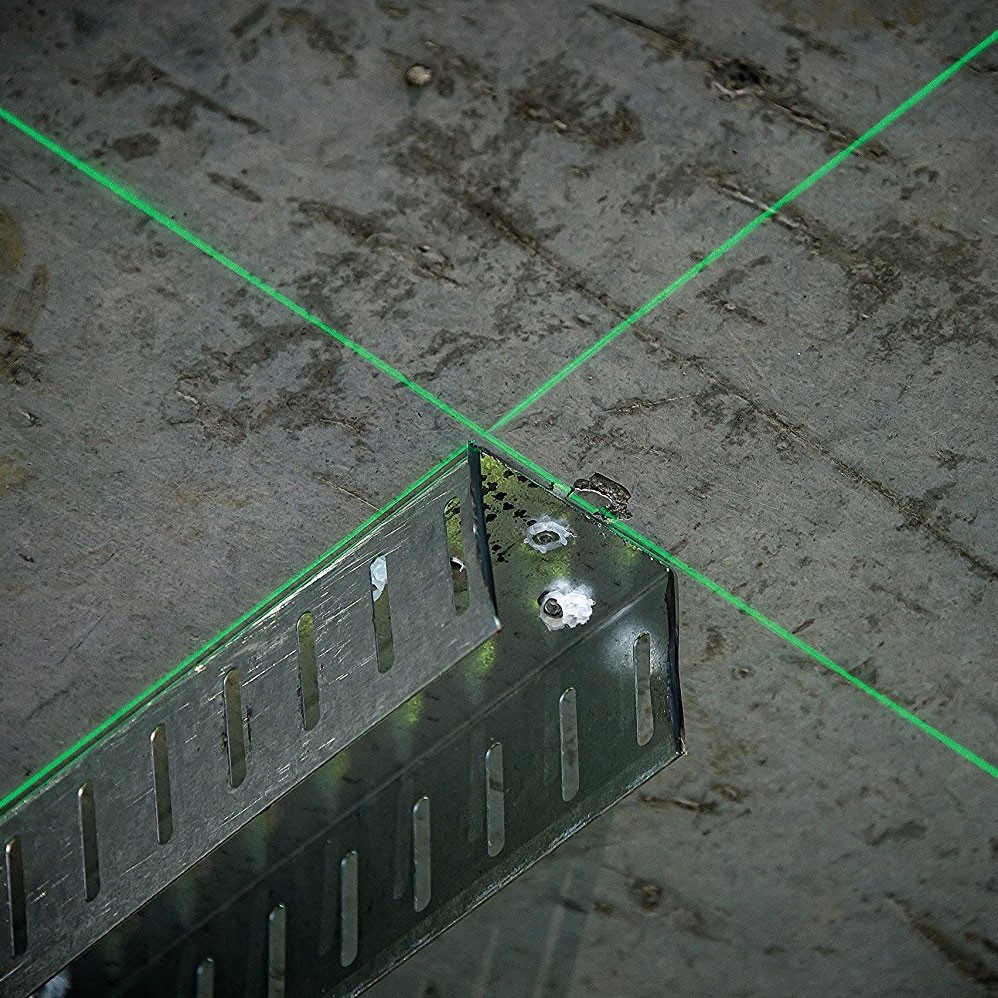 Laserový kříž  se zeleným paprskem DW088 CG