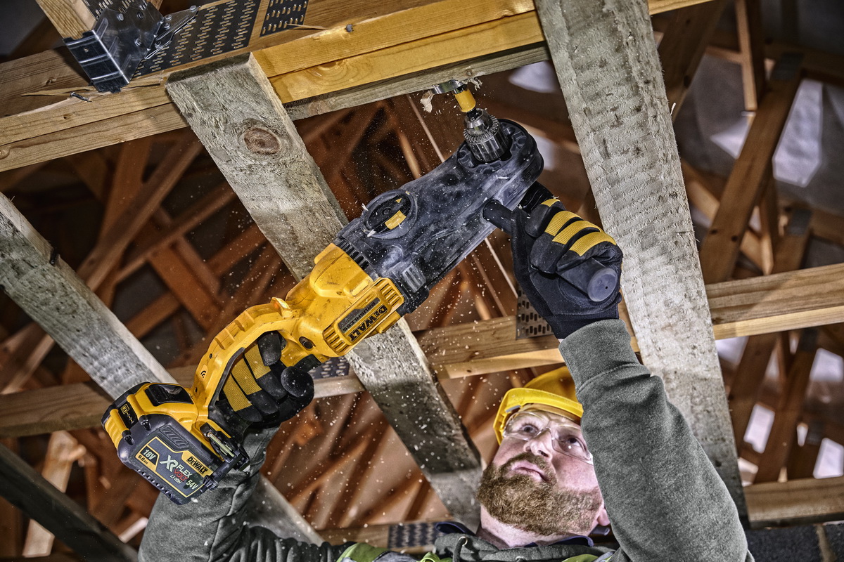 Pravouhlá vrtačka FLEXVOLT 54V Dewalt DCD470 N