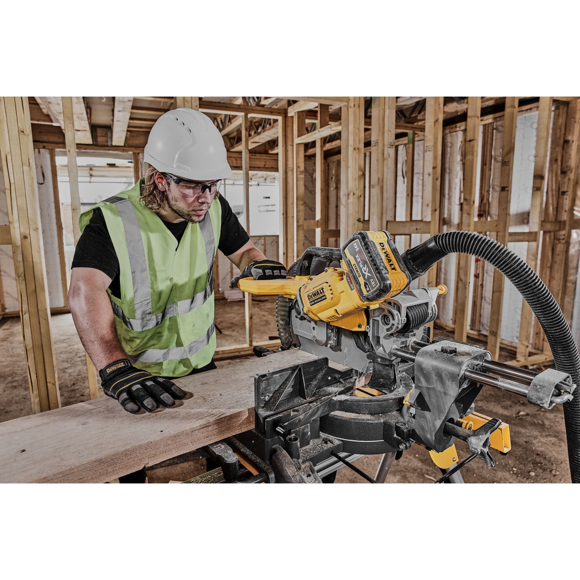 Pokosová aku pila FLEXVOLT 54V Dewalt DCS781 X2
