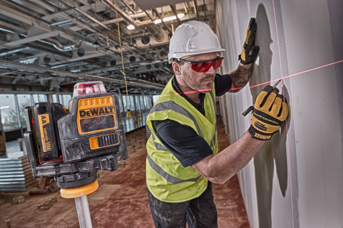 Laserový kříž s červeným paprskem DCE089 D1R