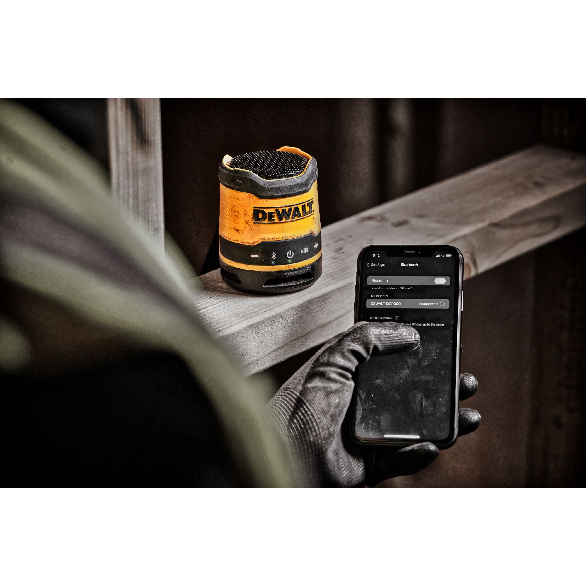 Bluetooth USB-C nabíjecí reproduktor DeWalt DCR009