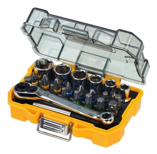 24dílna sada bitů a gola hlavic Dewalt DT71516