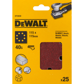 DeWalt brusný papír pro vibrační brusky DT3030