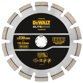 Diamantový segmentový kotouč pro asfalt a nevyzrálý beton DT20466