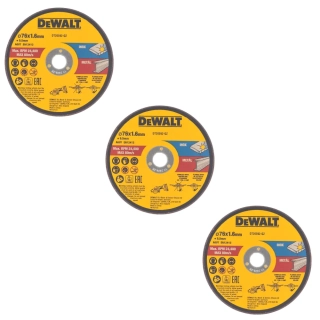 Řezný kotouč na nerezovou ocel 76 x1,6 pro DCS438( 3ks v balení) DeWALT DT20592