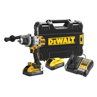 Bezuhlíková aku příklepová vrtačka DeWalt DCD1007 H2T