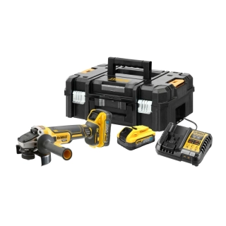 Bezuhlíková úhlová bruska Dewalt DCG409 H2T