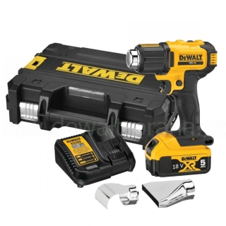 Aku horkovzdušná pistole DeWalt DCE530 P1