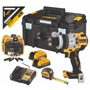 Bezuhlíková aku příklepová vrtačka DeWalt DCD1007 H2AT