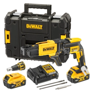 Dewalt bezuhlíkový sadrokartonářský šroubovák DCF620 P2K